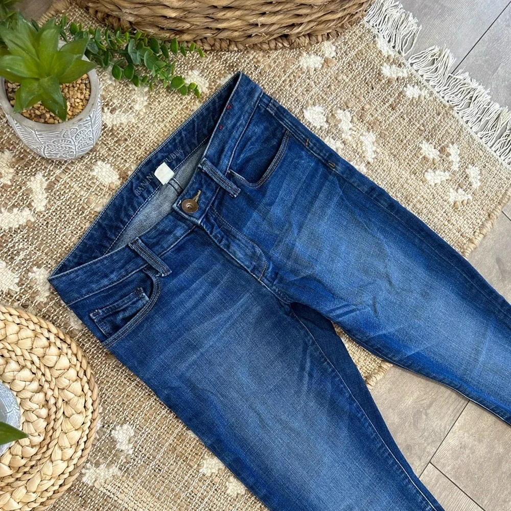 Banana Republic Women’s Skinny Ankle Blue Jeans Size 26R